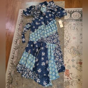 NEW Nanette womens navy size 6 dress